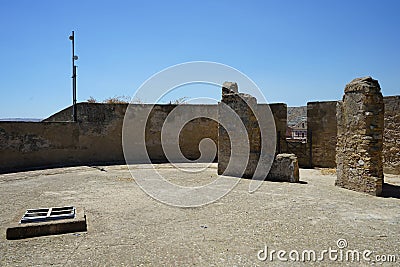 Castle of Carlo V, Crotone Editorial Stock Photo