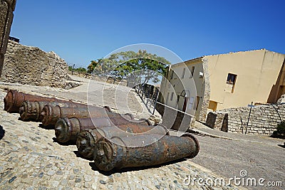 Castle of Carlo V, Crotone Editorial Stock Photo