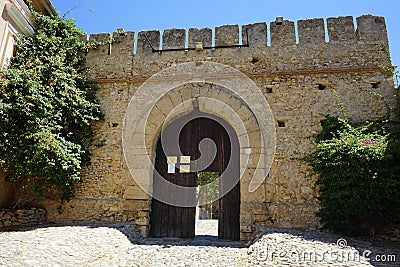 Castle of Carlo V, Crotone Editorial Stock Photo