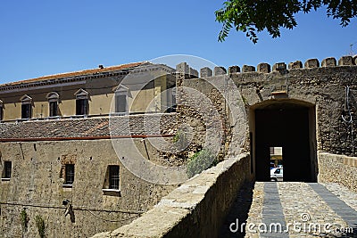 Castle of Carlo V, Crotone Stock Photo