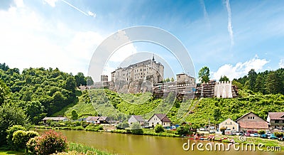 Castle Cesky Sternberk Editorial Stock Photo