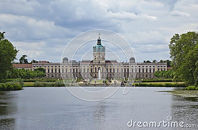 Castle charlottenburg Stock Photo