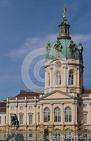 Castle Charlottenburg Stock Photo