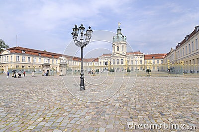 Castle Charlottenburg in Berlin Editorial Stock Photo