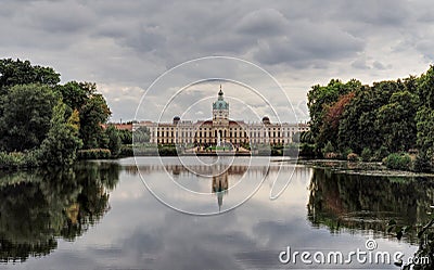 Castle Charlottenburg Berlin Stock Photo