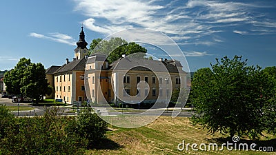 Mautern an der Donau Castle, Wachau, Austria Stock Photo