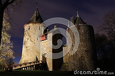 Castle Coch - Cardiff Wales Stock Photo