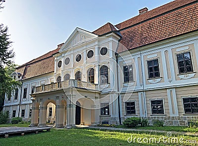 Castle of count Jankovic / Dvorac Jankovic / Dvorac Jankovica Daruvarskih/ Stock Photo