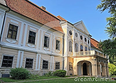 Castle of count Jankovic / Dvorac Jankovic / Dvorac Jankovica Daruvarskih/ Stock Photo