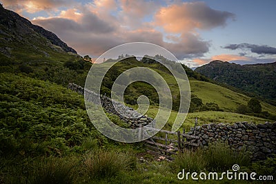 Castle Crag, Borrowdale, Lake District Stock Photo