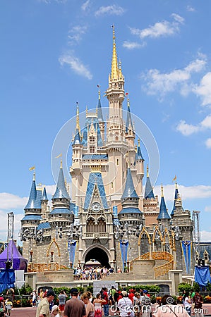 Castle At Disney World In ORlando Editorial Stock Photo ...