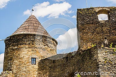 Castle Elsterberg Saxony in Germany Stock Photo