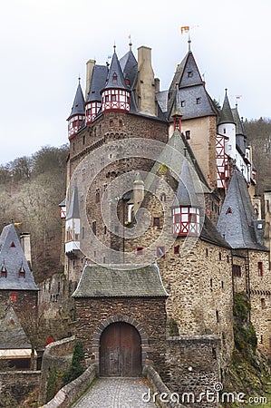 Castle Eltz, Germany Editorial Stock Photo