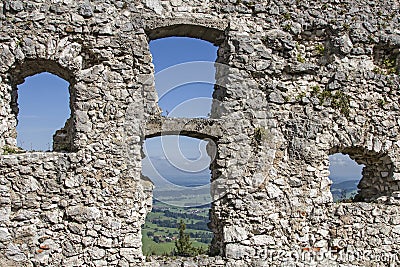 Castle Falkenstein Stock Photo