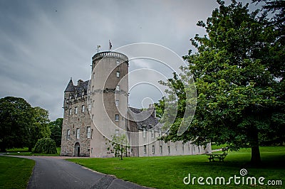 Castle Fraser, West of Aberdeen, Scotland Stock Photo
