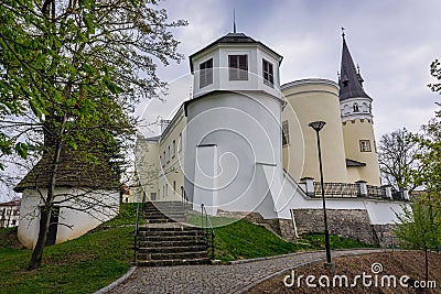 Castle in Frydek Mistek Stock Photo