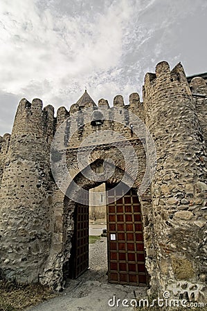 Castle gate Stock Photo