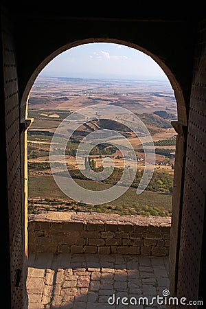 Castle gate Stock Photo