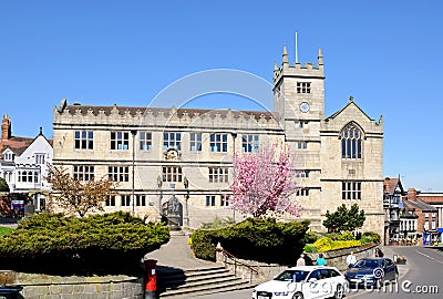 Castle Gate Library, Shrewsbury. Editorial Stock Photo