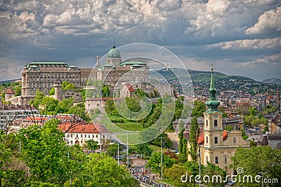 Castle Hill - Budapest Stock Photo