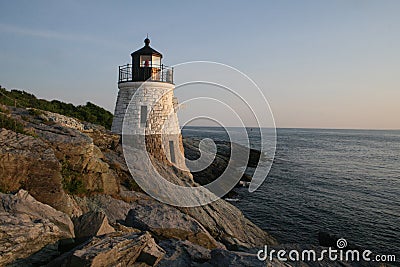 Castle Hill Lighthouse Stock Photo