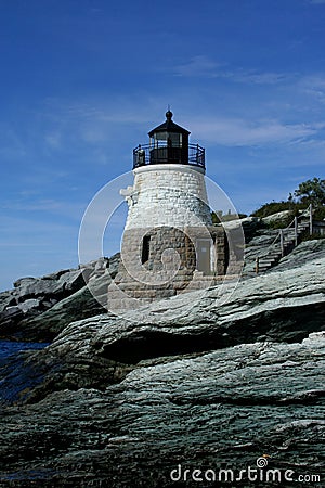 Castle Hill Lighthouse Stock Photo