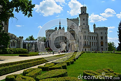 Castle Hluboka Editorial Stock Photo