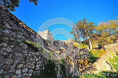 Castle Hohen Gundelfingen Stock Photo