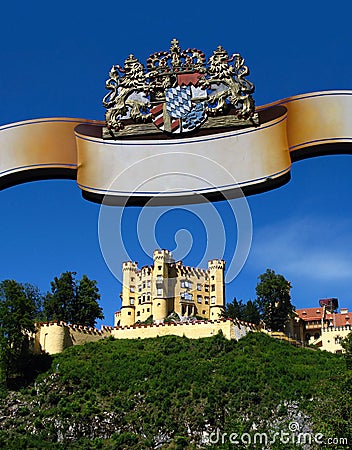 Castle Hohenschwangau, Germany Stock Photo