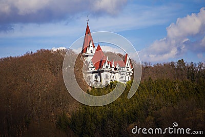 Castle in Hrvatsko Zagorje, Croatia. Stock Photo