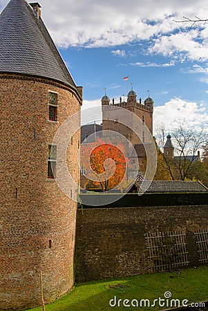 Castle Huis Bergh,'s-Heerenberg, Gelderland, Netherlands Stock Photo