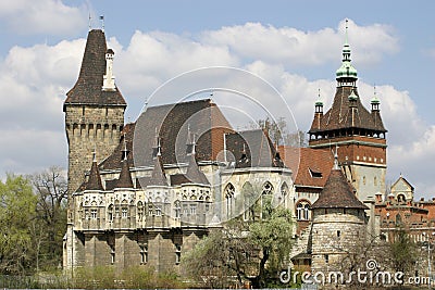 Castle in Hungary Stock Photo