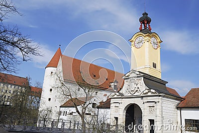 Castle of Ingolstadt Stock Photo
