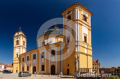 Castle Jaromerice nad Rokytnou Editorial Stock Photo