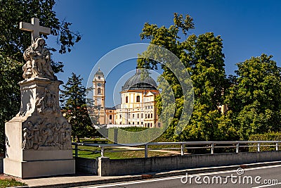 Castle Jaromerice nad Rokytnou Editorial Stock Photo