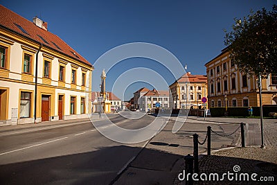 Castle Jaromerice nad Rokytnou Editorial Stock Photo