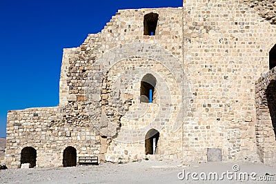 Castle Karak - Jordan Stock Photo