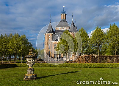 Castle Kasteel Heemstede in Netherlands Stock Photo