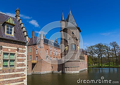 Castle Kasteel Heeswijk in Netherlands Stock Photo