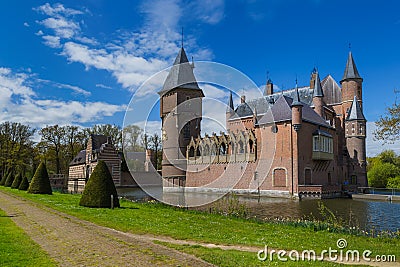 Castle Kasteel Heeswijk in Netherlands Stock Photo