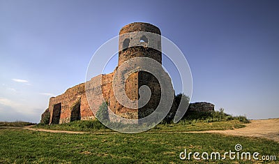 Castle in Kolo (KoÅ‚o) Stock Photo