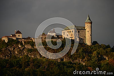 Castle Kuneticka hora Stock Photo