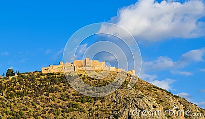 The Castle Larissa. Stock Photo