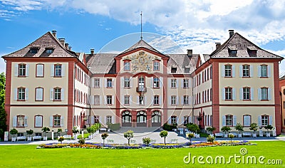 Castle on Mainau Island Stock Photo