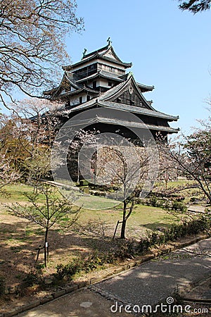 castle - matsue - japan Stock Photo