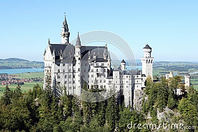 Castle in Munich Stock Photo