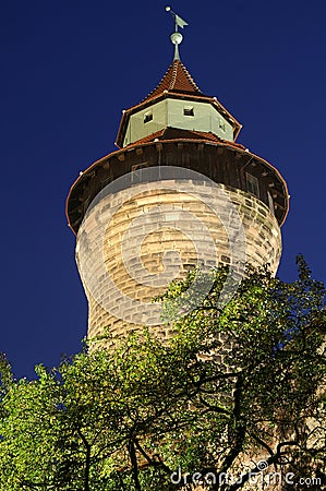 Castle Nuremberg, Germany Stock Photo