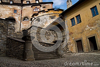 Castle Oravsky Podzamok Stock Photo