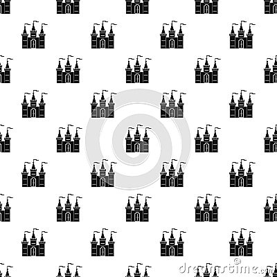 Castle pattern vector Vector Illustration