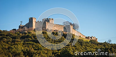 Castle of Platamon in central Greece Stock Photo